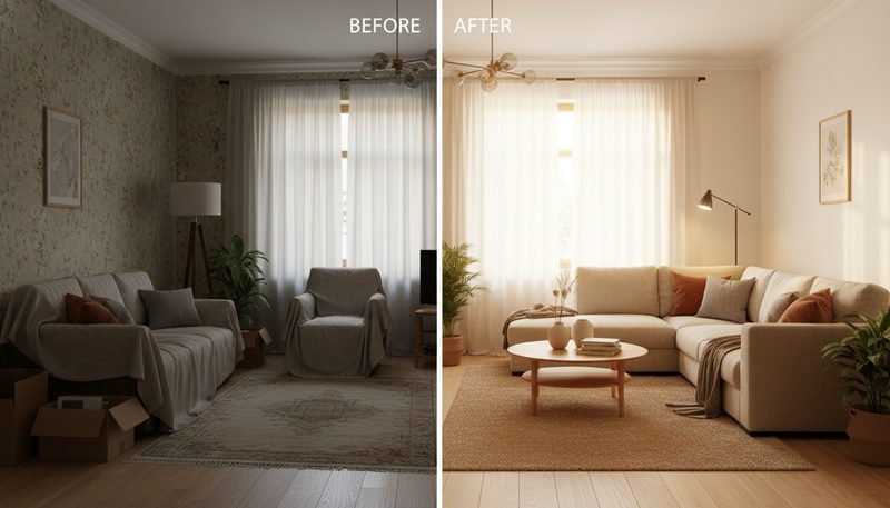 Tầm quan trọng của việc sửa sang không gian sống đối với vận trình gia chủ