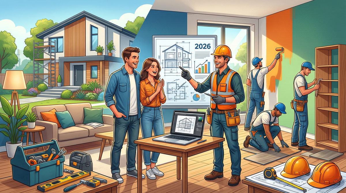 Dịch vụ sửa nhà chuyên nghiệp 2026: Báo giá & Kinh nghiệm