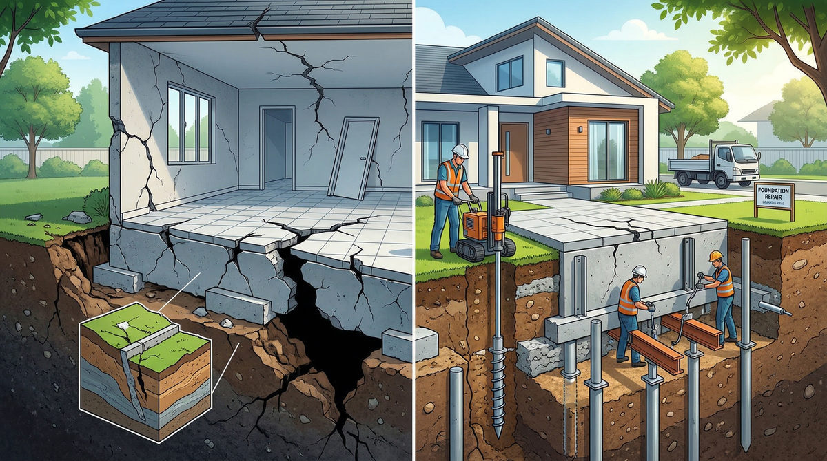 Sửa Nền Nhà Bị Lún: Giải Pháp Toàn Diện & Hiệu Quả 2026