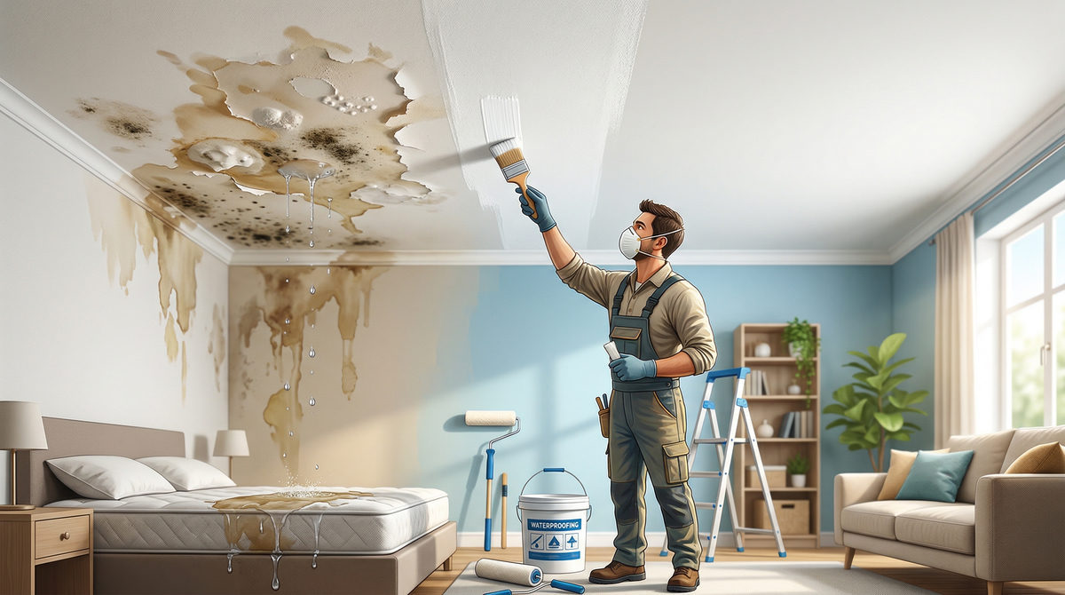 Sửa trần nhà bị thấm nước: Giải pháp toàn diện & chuyên